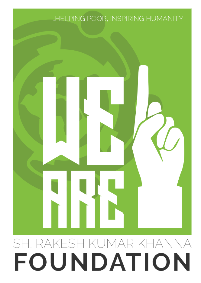 Sh. Rakesh Kumar Khanna Foundation Welfare Society Logo